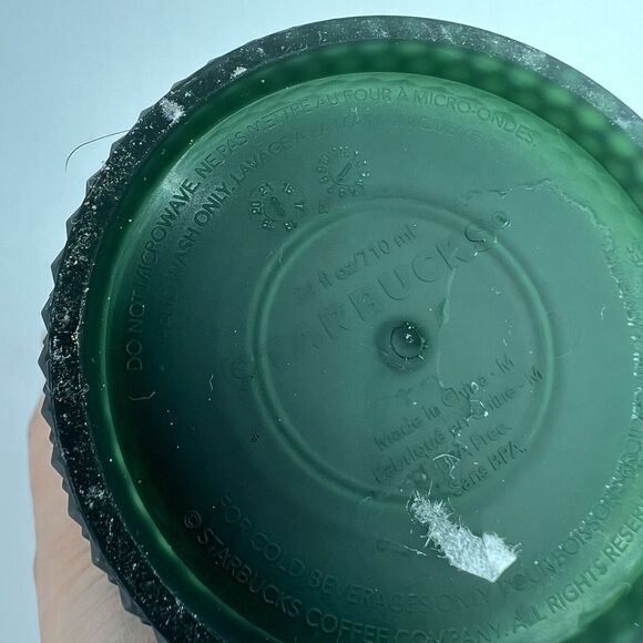 Starbucks Jelly Studded Tumbler - Matte Dark Green, 24 oz - Picture 3 of 3